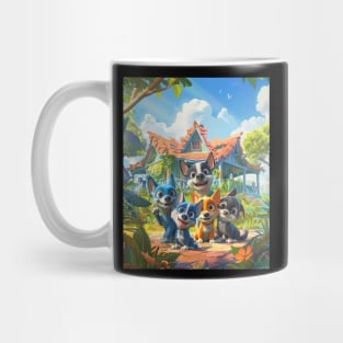 Keep Calm and Watch Bluey Mug